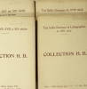 Collection H. B. [Henri Béraldi] : Catalogue des très belles estampes du XVIIIe siècle (12 et 13 décembre 1927) - Catalogue des très beaux portraits ...