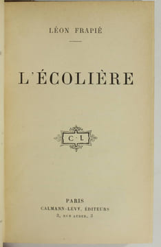 L'écolière. FRAPIE (Léon)