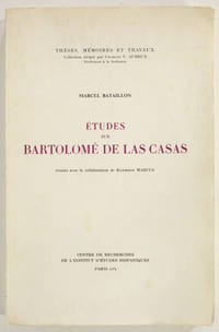 Etudes sur Bartolomé de Las Casas, réunies avec la collaboration de Raymond Marcus