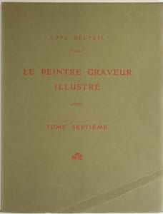 Le peintre-graveur illustré (XIXe et XXe siècles). Tome VII. Paul Huet