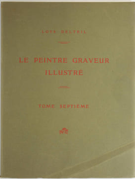 Le peintre-graveur illustré (XIXe et XXe siècles). Tome VII. Paul Huet. DELTEIL (Loys)