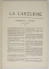 La Lanterne. Collection des numéros parus à l'étranger ou interdits en France. ROCHEFORT (Henri)