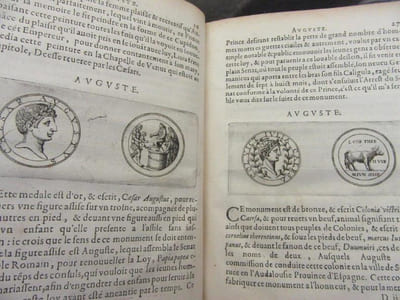 Medales Illustrées des Anciens Empereurs et Impératrices de Rome suivi du Discours Académique sur la Comparaison entre Virgile et Homère