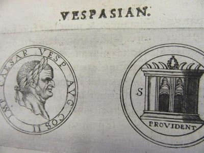 Medales Illustrées des Anciens Empereurs et Impératrices de Rome suivi du Discours Académique sur la Comparaison entre Virgile et Homère