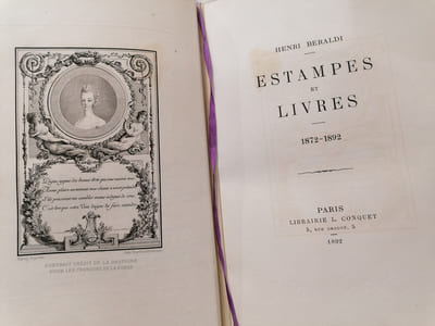 Estampes et Livres. 1872-1892.