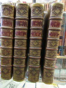 Dictionnaire Historique et Critique avec la Vie de l'Auteur par Mr.des Maizeaux.  4 vols.