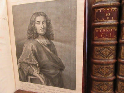 Dictionnaire Historique et Critique avec la Vie de l'Auteur par Mr.des Maizeaux.  4 vols.
