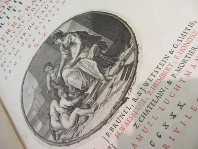 Dictionnaire Historique et Critique avec la Vie de l'Auteur par Mr.des Maizeaux.  4 vols.