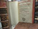 Dictionnaire de la Langue Française Ancienne et Moderne et Liste Alphabéthique des Auteurs  et des Livres citez dans ce Dictionnaire.  3 vols.. ...