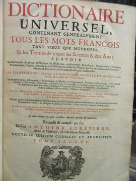 Dictionnaire Universel contenant généralement Tous Les Mots François tant vieux que modernes,et les Termes de toutes les Sciences et les Arts. 2 ...
