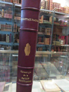 Coup d'Oeil sur la Chronologie de la Nation Egyptienne