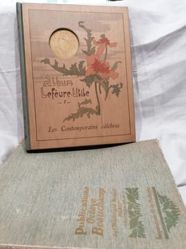 Album 1. Les Contemporains célèbres. . LEFEVRE-UTILE