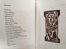 Primitives   Poems and  Woodcuts. Max     WEBER