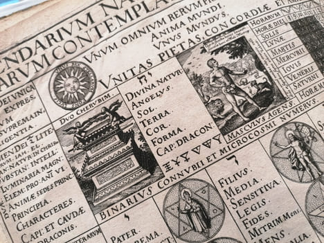 LA VIRGA AUREA ET LE CALENDARIUM NATURALE MAGICUM PERPETUUM. . Mély.Jacques Bonaventure Hepburn d'Ecosse.