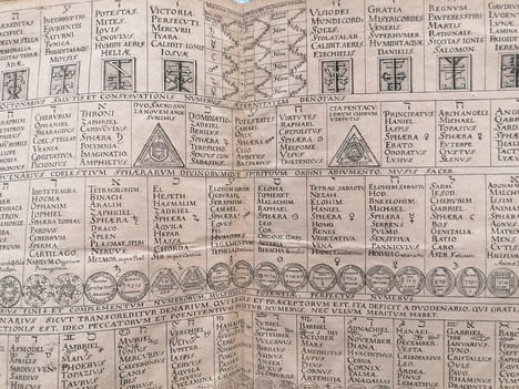 LA VIRGA AUREA ET LE CALENDARIUM NATURALE MAGICUM PERPETUUM. . Mély.Jacques Bonaventure Hepburn d'Ecosse.