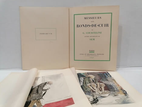 COURTELINE.MESSIEURS LES RONDS-DE-CUIR. Courteline.