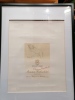 LITHOGRAPHIE ORIGINALE DE BALTHUS POUR CHATEAU MOUTON ROTHSCHILD. Balthus