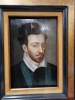 HENRI III.  Portrait. TABLEAU SUR BOIS.. Inconnu