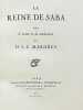 La Reine de Saba. . MARDRUS (Dr. J.-C.).  