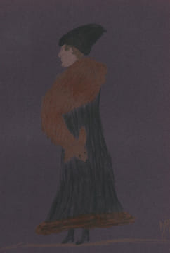 Les excentricités de la mode. . SEM (Georges GOURSAT, dit). ZIZI (Mademoiselle). 