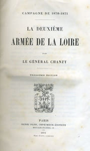 La deuxième armée de la Loire. Campagne de 1870-1871. 3e édition. P., Plon, 1871, in-8, demi-chag. rouge, dos à 4 nerfs orné, tr.