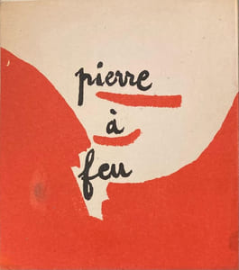 Pierre à feu.