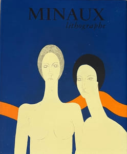 Minaux lithographe, 1948-1973.
