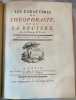 Les caractères de Théophraste ou les moeurs de ce siècle de Labruyere. Avec des notes par M. Coste. Nouvelle éd. . LA BRUYERE (Jean de).  