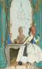 "Mademoiselle Sorel en grand habit". . BONHEUR DU JOUR (LE). BARBIER (George). 