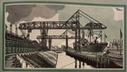 Cent ans d'Industrie Chimique : 1825-1925. Draeger, 1925, in-4, br., rel. simili cuir, filets dorés et titre doré sur le premier plat, 137 pp.  par PUBLICITE. KUHLMANN Ets.  HEMJIC. - Image 2