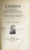 L'Odéon. Histoire administrative, anecdotique et littéraire du second théâtre français (1782-1818). . POREL (Paul) et MONVAL (Georges). 
