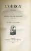 L'Odéon. Histoire administrative, anecdotique et littéraire du second théâtre français (1782-1818). . POREL (Paul) et MONVAL (Georges).  