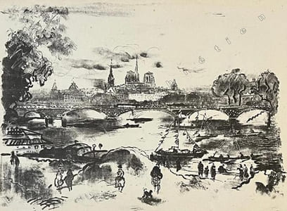 La Rue à Paris.