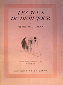 Les Jeux du demi-jour.