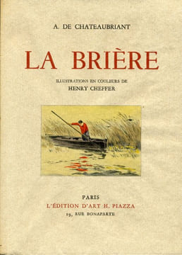 La Brière.. CHATEAUBRIANT (A. de).  CHEFFER (Henry).