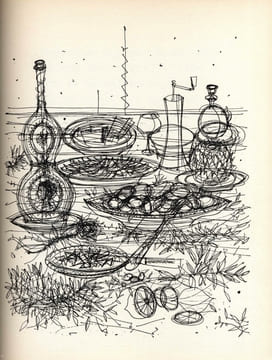Nourritures. . FOLLAIN (Jean). CARZOU (Jean, Garnik ZOULOUMIAN, dit).