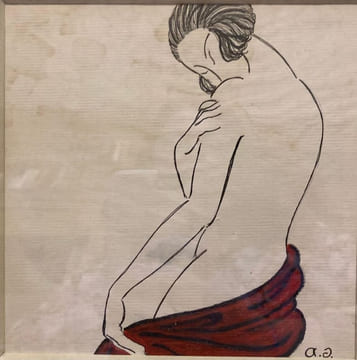 "Geisha". .  DOMIN (André). 
