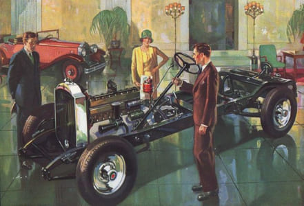 The Packard, standard eight models 8-26 and 8-33, luxurious transportation.