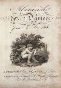 Almanach des Dames pour l'an 1818.