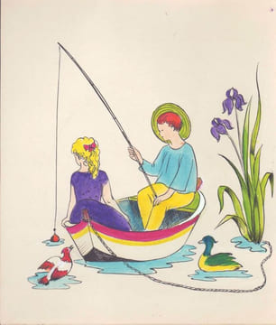 "La partie de pêche". . CLOUZOT (Marianne).