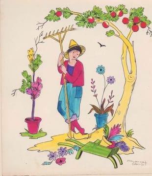 "Le Petit jardinier". . CLOUZOT (Marianne).