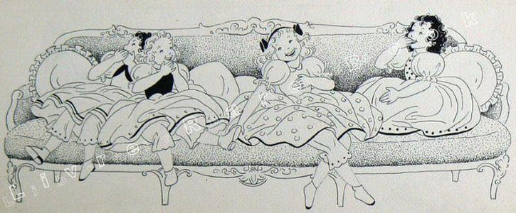 "Les Enfants furent pris d'un fou rire".