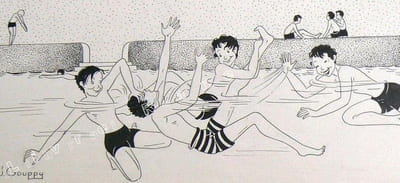 "Le Bain". 