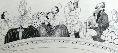 "Simplicie au spectacle". . GOUPPY (Jacques).