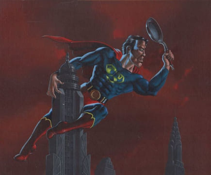 "Superman". . NICOLLET (Jean-Michel).