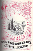 Grands vins de France & eaux-de-vie, spiritueux.  par VINS DES COTES DU RHONE.  - Image 4