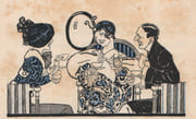 Catalogue de porcelaine et verreries. Précédé d'un texte de Gyp. Illustrations par René VINCENT.  par ROUARD (Géo).  VINCENT (René). - Image 1