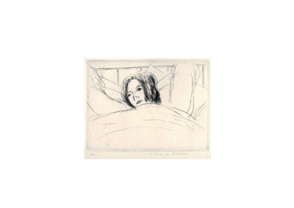 "Bubu de Montparnasse - Jeune fille couchée".