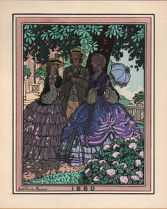 "La Mode en 1860".