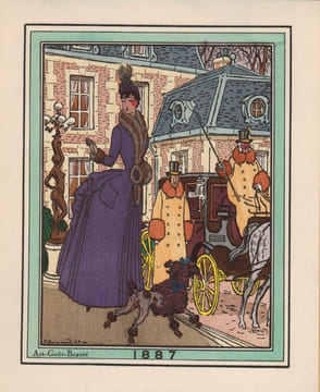 "La Mode en 1887". . BRISSAUD (Pierre).